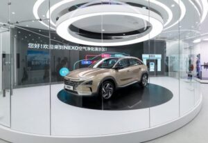 Hyundai представила кроссовер NEXO на топливных элементах в Шанхае