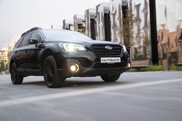 Subaru готовит спецверсию Subaru Outback Black Line для России