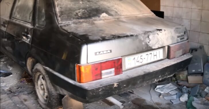 Экспортную ВАЗ-21099 с нулевым пробегом нашли в Украине