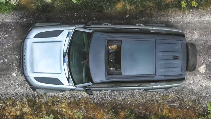 Панорамная крыша Land Rover Defender