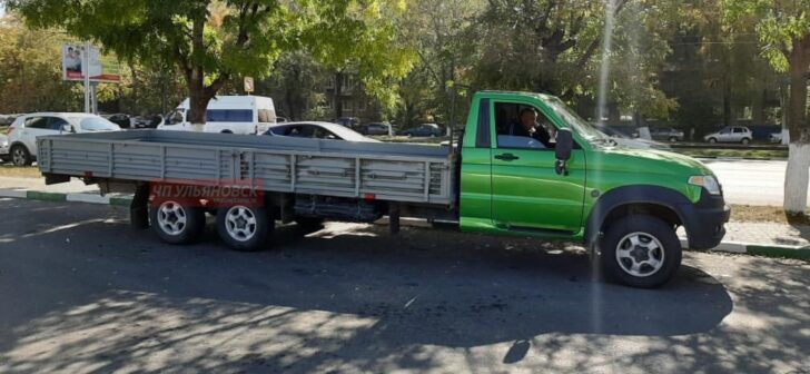 В Сети показали шестиколёсный грузовик УАЗ «Профи»
