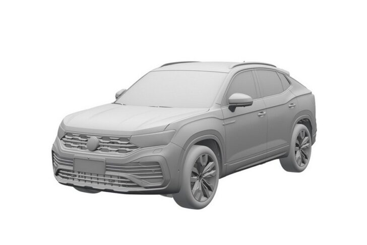 Опубликованы первые снимки нового купе-кроссовера Volkswagen