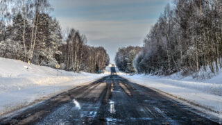 Зимняя трасса. Фото dmitriy.delets