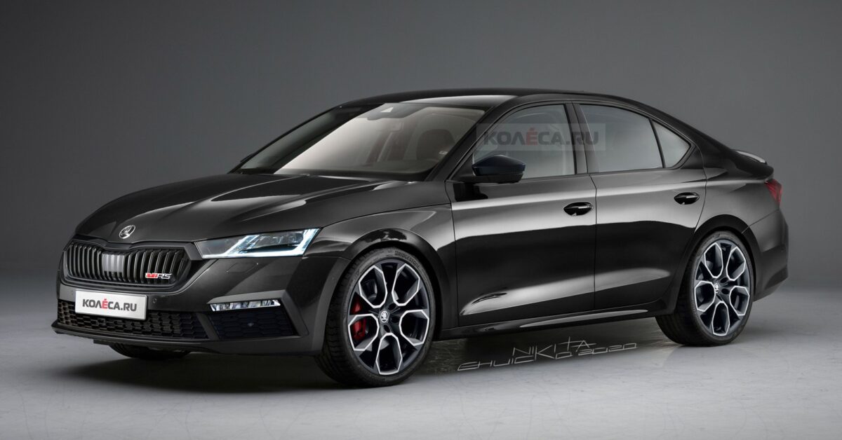 Skoda Octavia 2019 черная