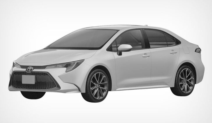 Toyota запатентовала в РФ еще одну Corolla