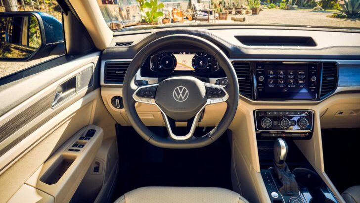 Интерьер Volkswagen Atlas