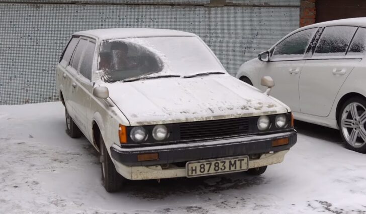 В России найдена 32-летнюю Toyota, которая простояла 25 лет