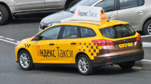 Машина "Яндекс.Такси". Фото Moscow-Live.ru