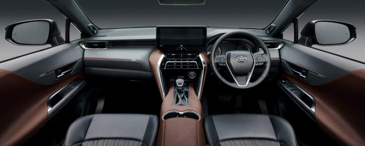 Интерьер Toyota Harrier Интерьер Toyota Harrier
