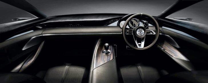 Интерьер Mazda Vision Coupe Concept