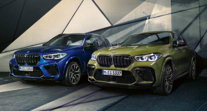 В России стартовали продажи новых кроссоверов BMW X5 M и X6 M
