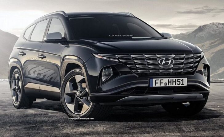 Hyundai Tucson нового поколения получит четыре двигателя