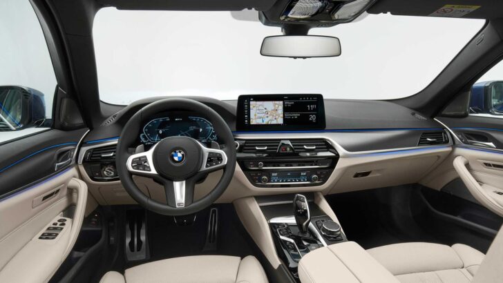 Интерьер BMW 5-Series. Фото BMW