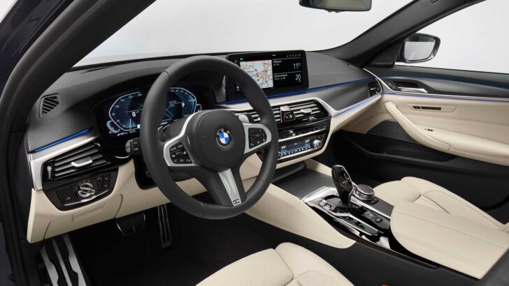 Интерьер BMW 5-Series. Фото BMW