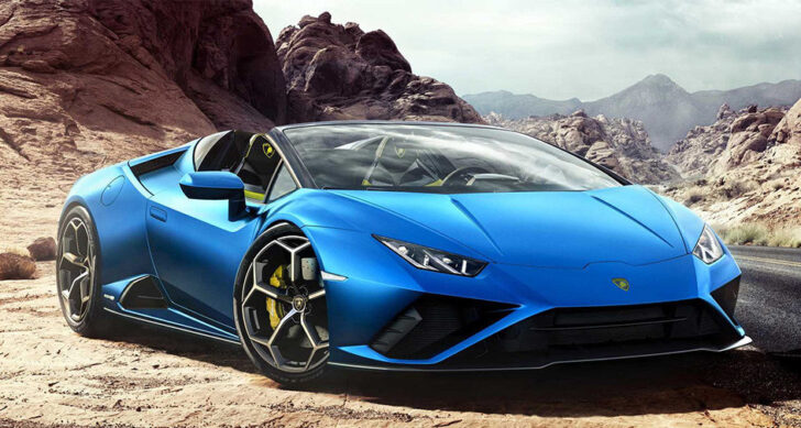 Lamborghini представила новый родстер Huracan Evo Spyder