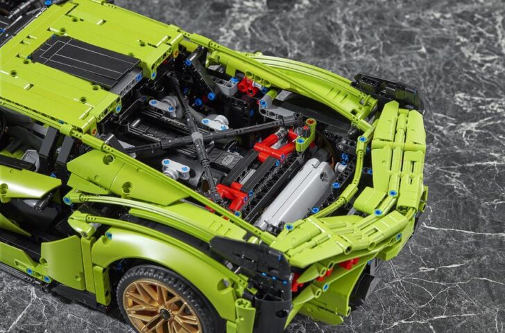 Lamborghini Sian из Lego