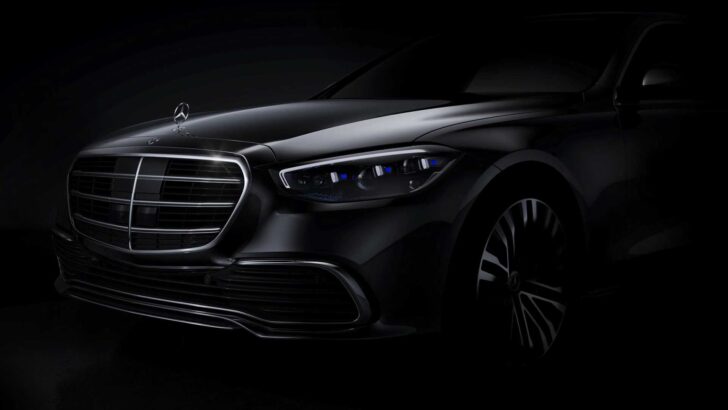 Mercedes показал первое изображение нового S-Class