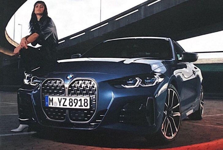 Появились первые фото нового купе BMW 4-Series