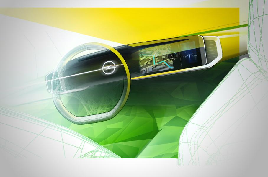 Цифровой кокпит Pure Panel. Фото Opel