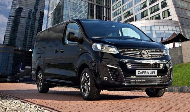 Микроавтобус Opel Zafira Life получил спецверсию в РФ