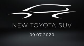 Тизер нового кроссовера Toyota