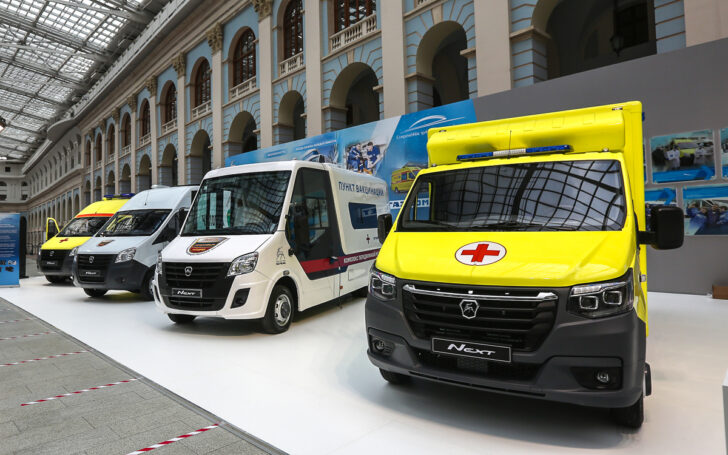 Группа ГАЗ представила модульные автомобили скорой помощи