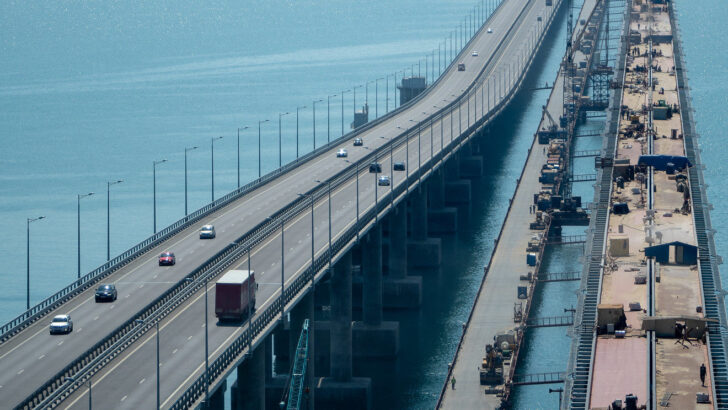 Стало известно, сколько автомобилей проехало по Крымскому мосту со дня его открытия