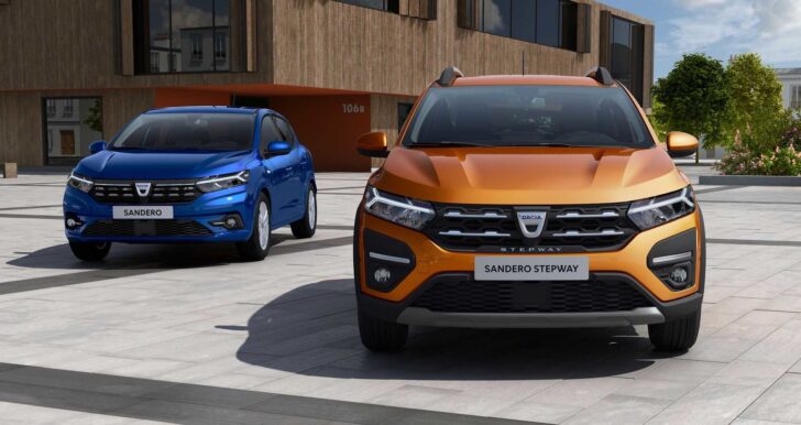 Dacia показала на тизерах Sandero, Sandero Stepway и Logan 2021 года