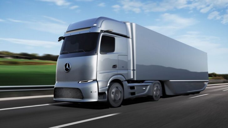 Mercedes-Benz представила прототип водородного грузовика GenH2