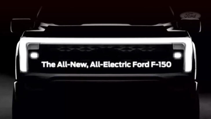 Ford показал первое изображение электропикапа F-150