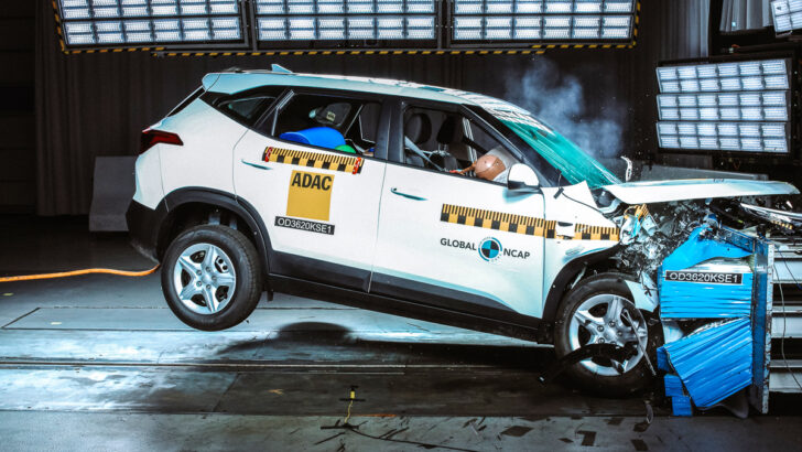 Kia Seltos заработал тройку в краш-тесте Global NCAP