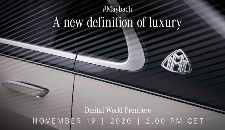 Mercedes-Benz представит новый Maybach S-Class 19 ноября