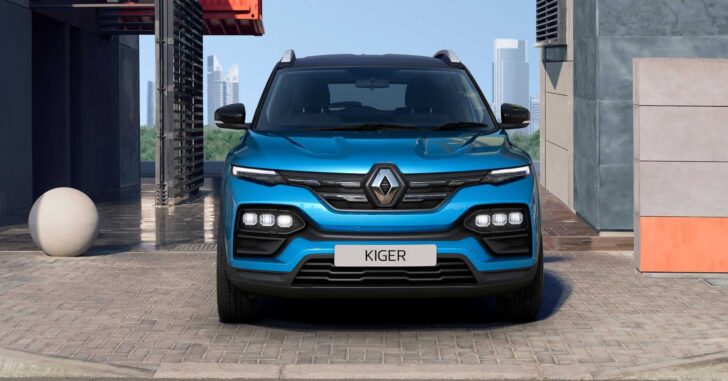 Компания Renault представила серийный бюджетный кроссовер Renault Kiger