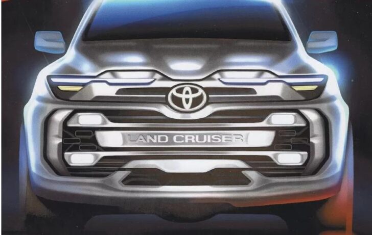 Компания Toyota разрабатывает новый внедорожник Toyota Land Cruiser 300