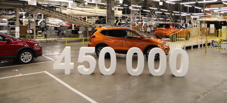 Петербургский завод Nissan выпустил 450-тысячный автомобиль