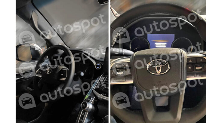 Интерьер Toyota Land Cruiser 300. Фото Autospot