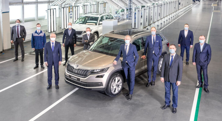 Концерн Volkswagen выпустил в Нижнем Новгороде 400-тысячный автомобиль
