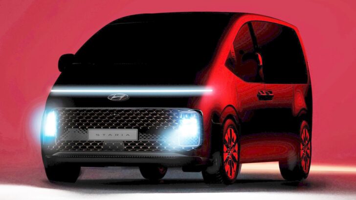 Hyundai представила изображения нового минивэна Hyundai Staria
