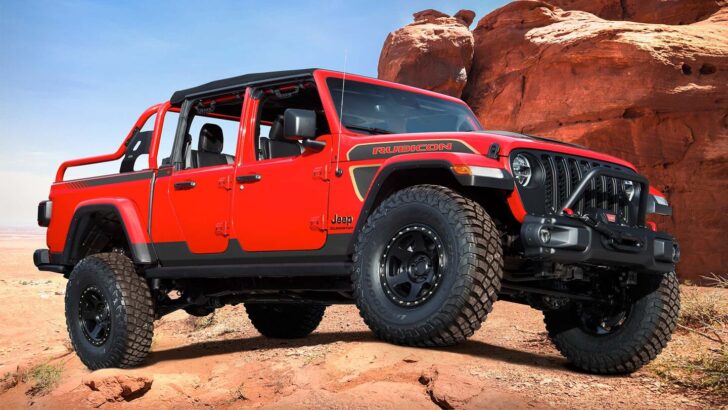 Jeep Gladiator Red Bare