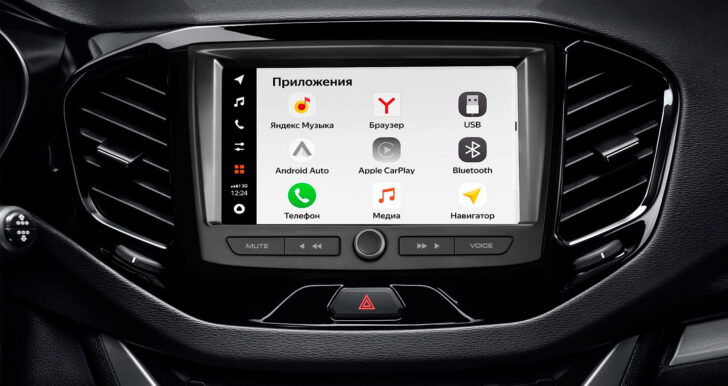 АвтоВАЗ представил мультимедийную систему EnjoY Pro нового поколения для автомобилей Lada
