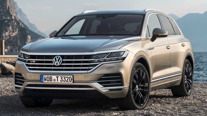 Volkswagen снизил стоимость топовых версий кроссовера Touareg в России в июне 2021 года