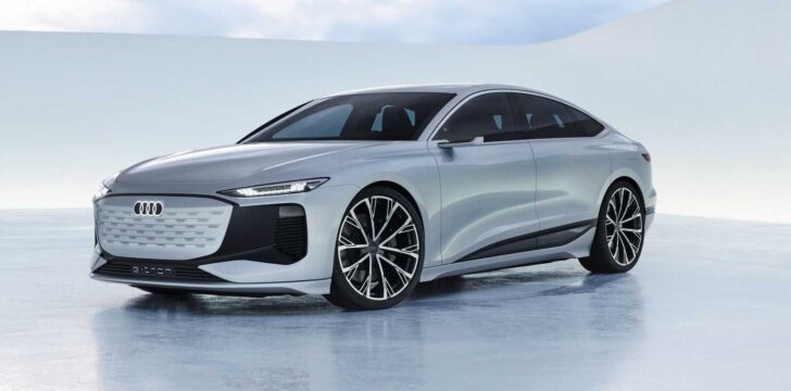Компания Audi представила прототип седана A6 e-tron нового поколения
