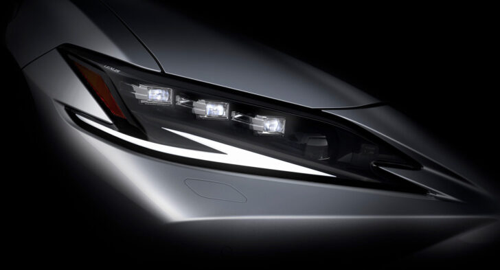 Компания Lexus анонсировала премьеру обновленного седана ES 19 апреля 2021 года