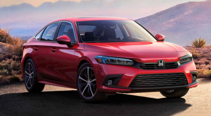Компания Honda продемонстрировала новый седан Civic 2022