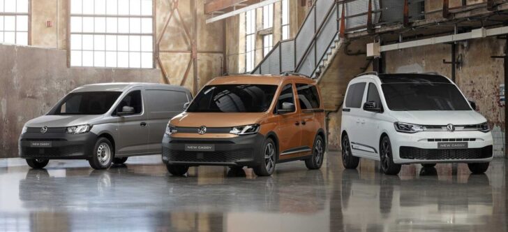 Бренд Volkswagen начал продажи в России фургона Caddy нового поколения от 1,94 млн рублей
