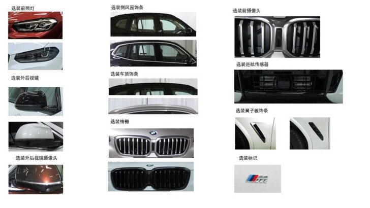 Детали обновленного BMW X3