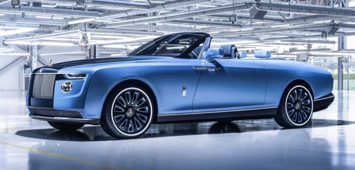 Rolls-Royce запатентовал в России кабриолет стоимостью 2 млрд рублей