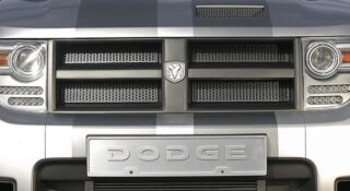 Передняя часть автомобиля Dodge. Фото Dodge