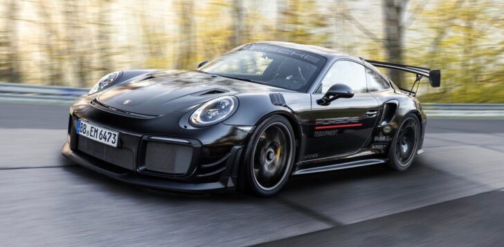 Тюнингованный Porsche 911 GT2 побил рекорд Нюрбургринга среди дорожных автомобилей