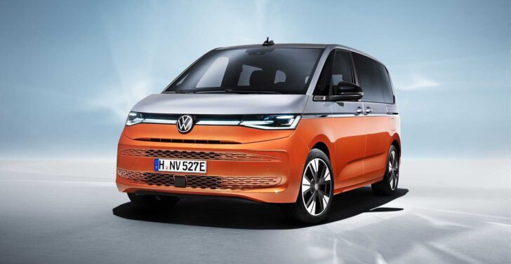 Volkswagen начал продажи в Европе нового минивэна Multivan T7 с дизельным мотором 2.0